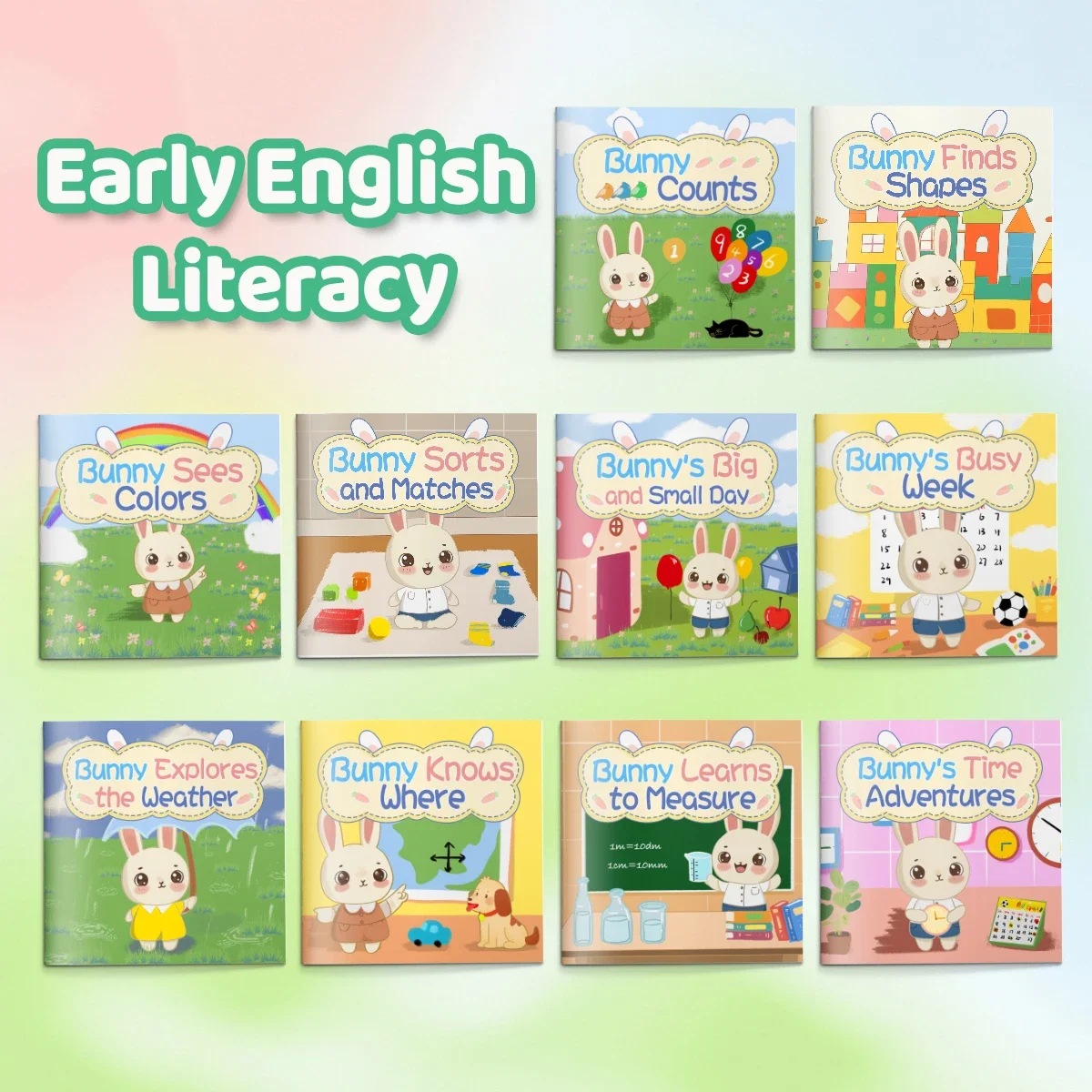 Kids Education Learning - Little Rabbit Smart Enlightenment Series 10