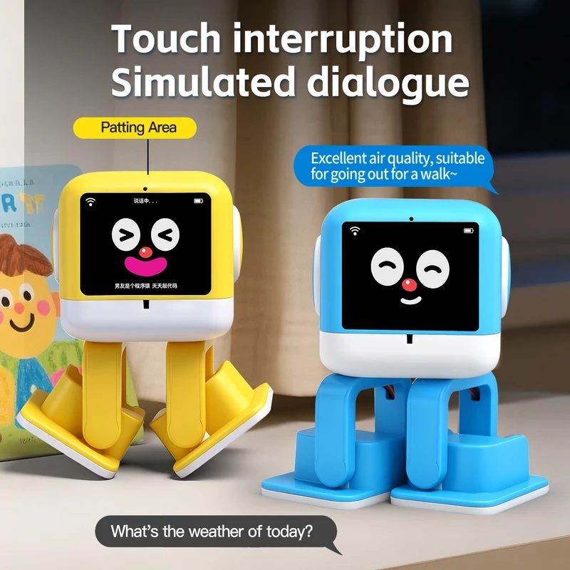 Kids Education Learning - 2026 AI Robot Toy LCD Display