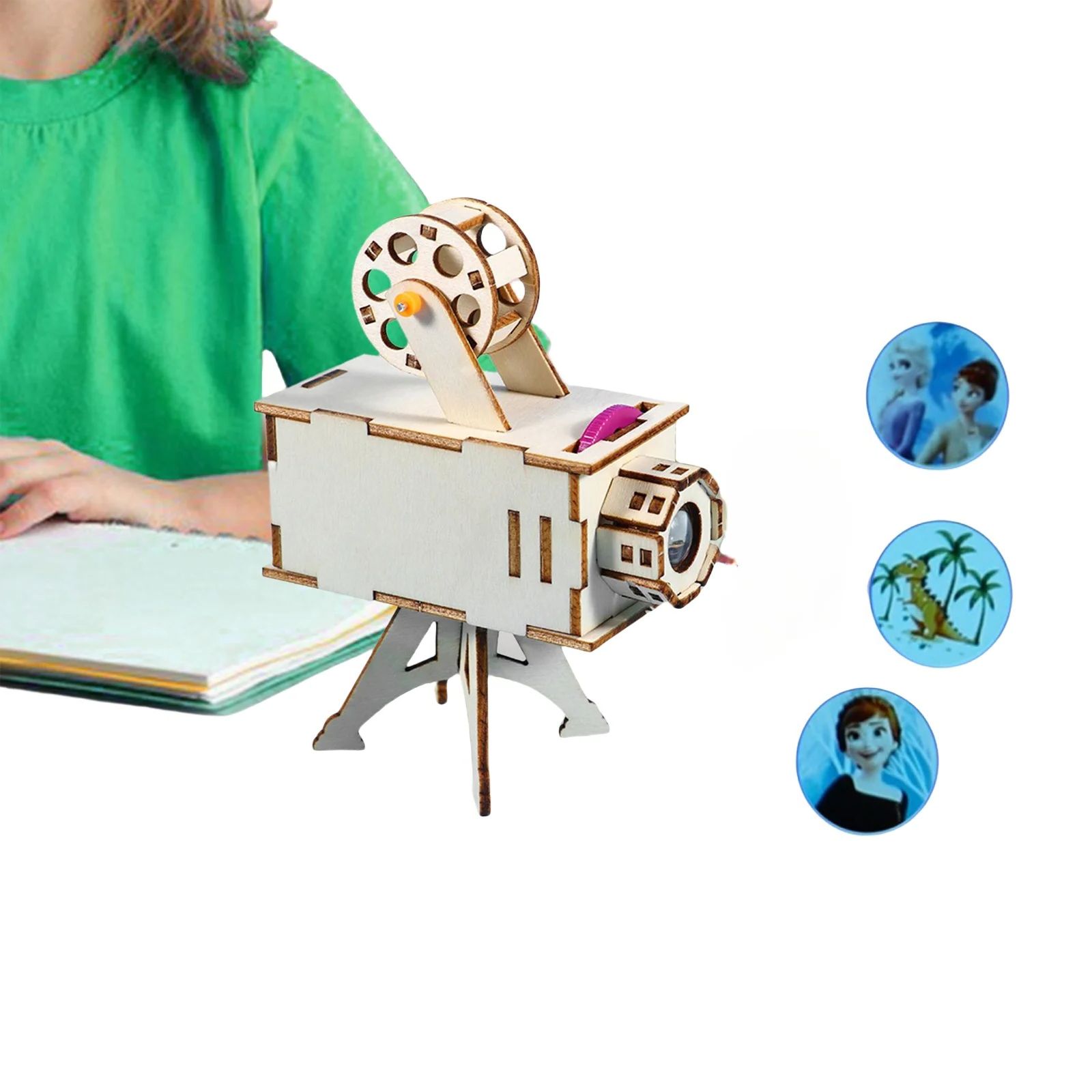 Kids Education App - DIY Wooden Science Project Model Kit