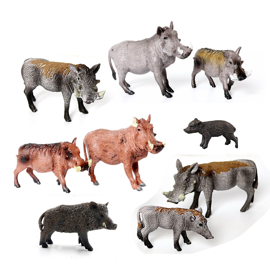 Kids No Education - Realistic Plastic Jungle Forest Animals Wild