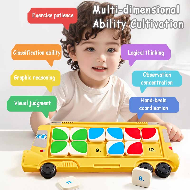 Kids Education Usa - Kids Logice Thinking Matching Game Montessori