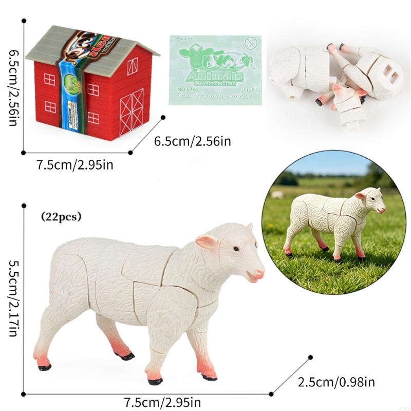 4D Xếp Hình Động Vật Xây Dựng  - đánh giá và giá Kids Education Usa