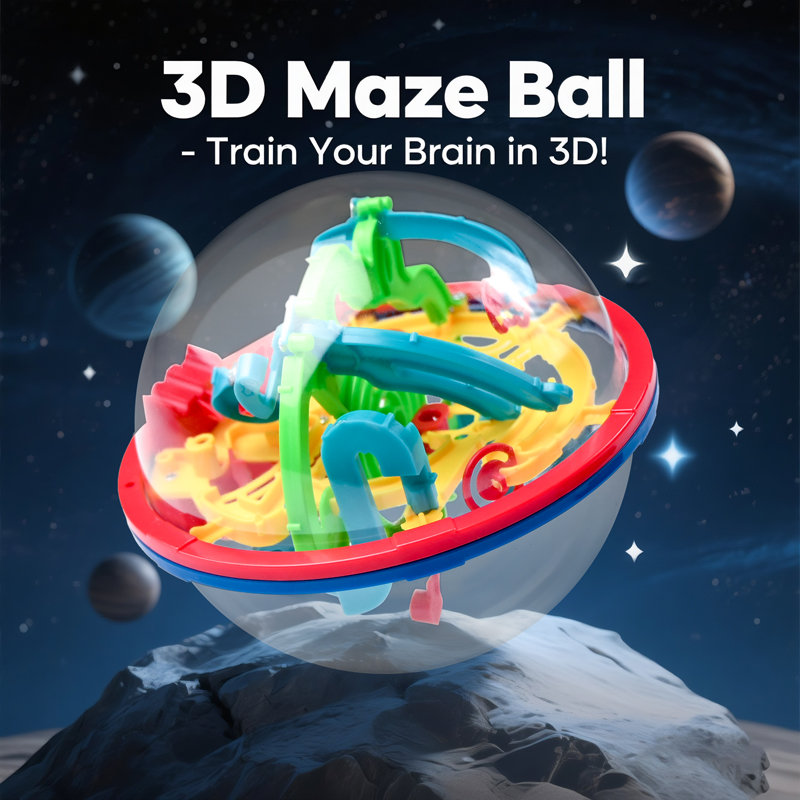 3D Magic Ball Labyrinth Brain  - đánh giá và giá Kids Education Level