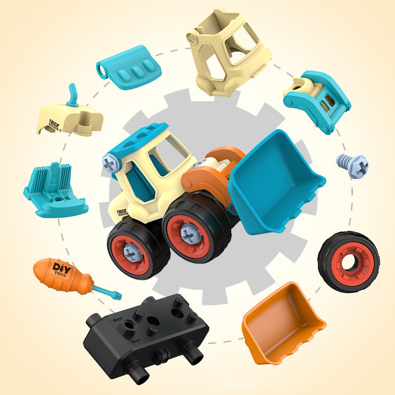 4PCS Children Assembly Enginee - đánh giá và giá Kids Education App