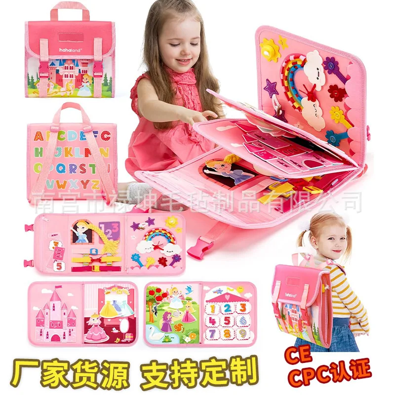 Princess Montessori Felt Busy  - đánh giá và giá Kids Education Learning