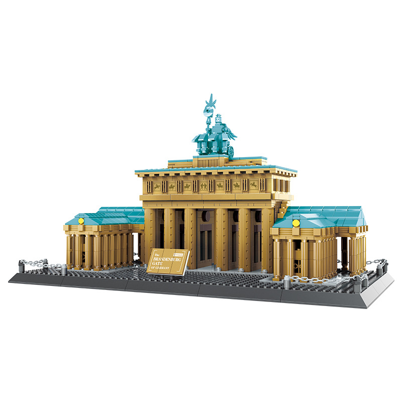Brandenburg Gate Micro Bricks  - đánh giá và giá Kids Education In Germany