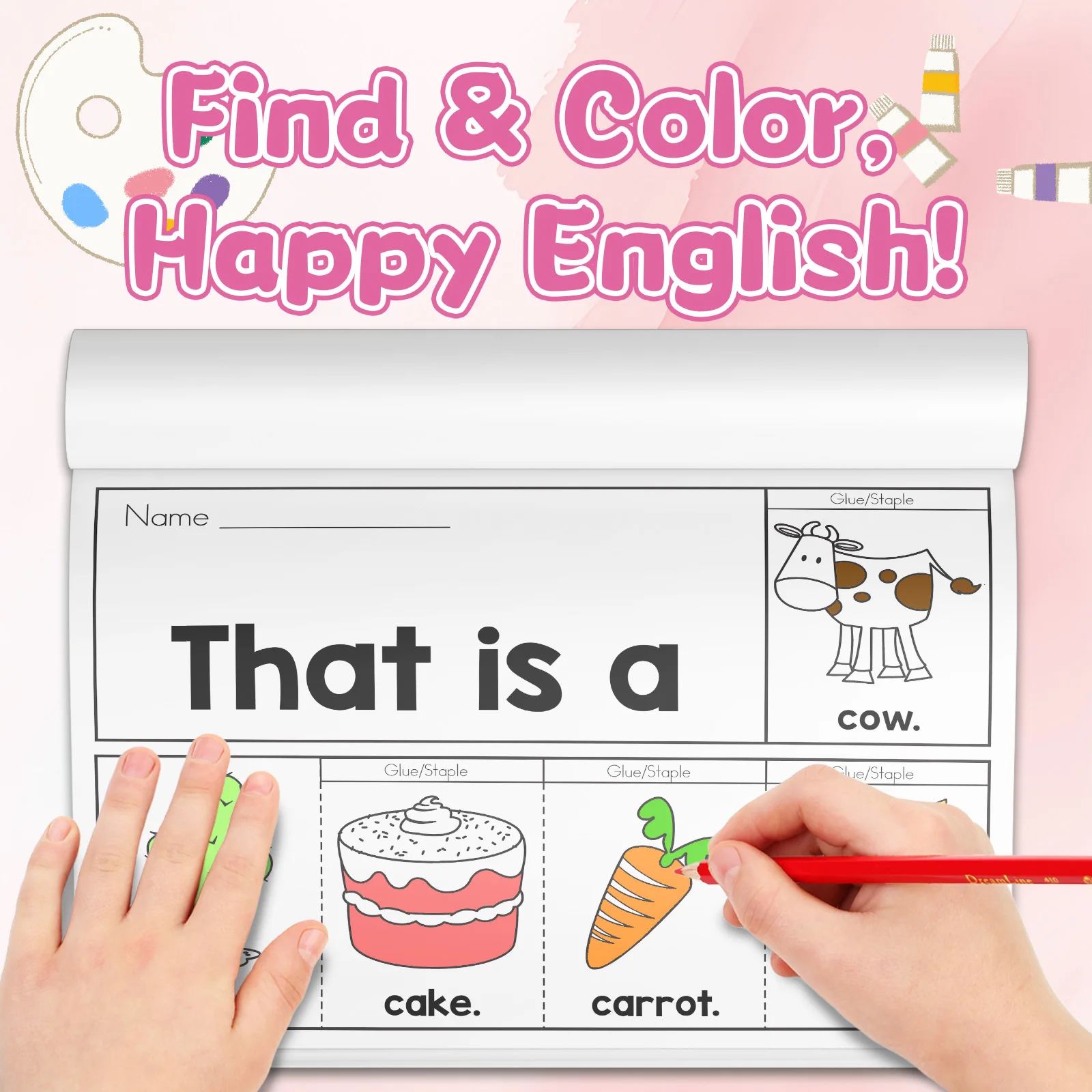 Kids English Word Coloring Wor - đánh giá và giá Kids Education Learning