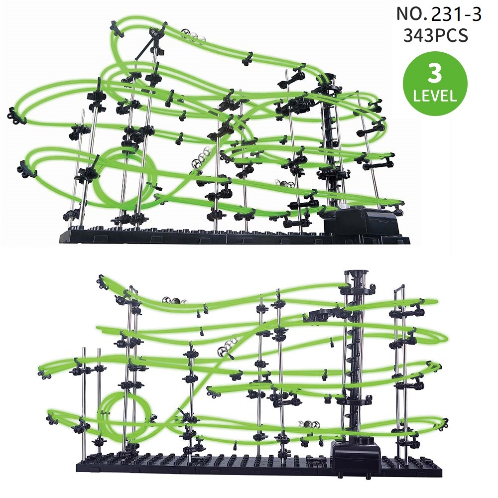 Marble Run Maze Race Track Gam - đánh giá và giá Kids Education Level